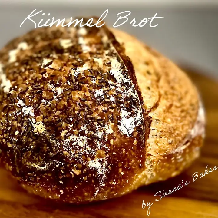Fresh Baked Kürmmel Brot - Caraway Seed Sourdough